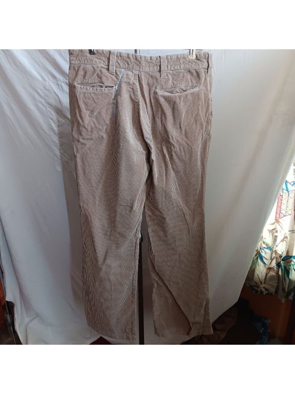 34x31 Bootcut Corduroy Jeans Vintage 80's Honcho Mens Repaired Seat